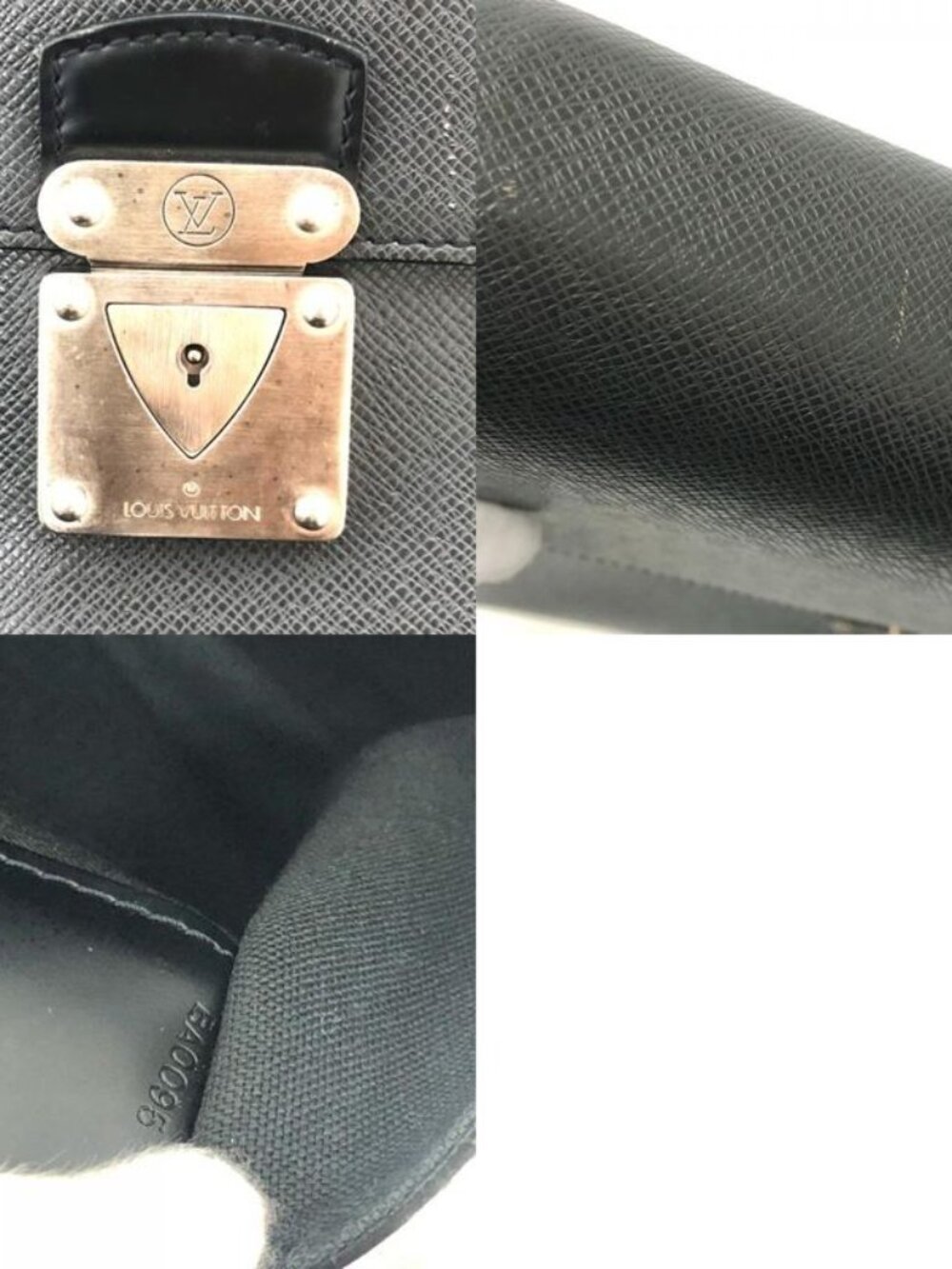 Louis Vuitton Business Bag Neo Robusto 2 Taiga Leather Ardoise Black - Picture 9 of 9